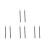 8Pcs Durable Grey Wood Eyebrow Pencil Waterproof Sweatproof Makeup 7