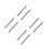 8Pcs Durable Grey Wood Eyebrow Pencil Waterproof Sweatproof Makeup 10