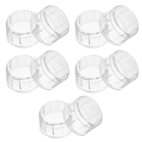 50Pz Coperchi Per Mason Jar Shaker Trasparenti E Facili Da Pulire 2