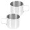 8Pz Pitcher Schiuma Latte in Acciaio Per E Salse Con Manico 5