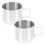 8Pz Pitcher Schiuma Latte in Acciaio Per E Salse Con Manico 4