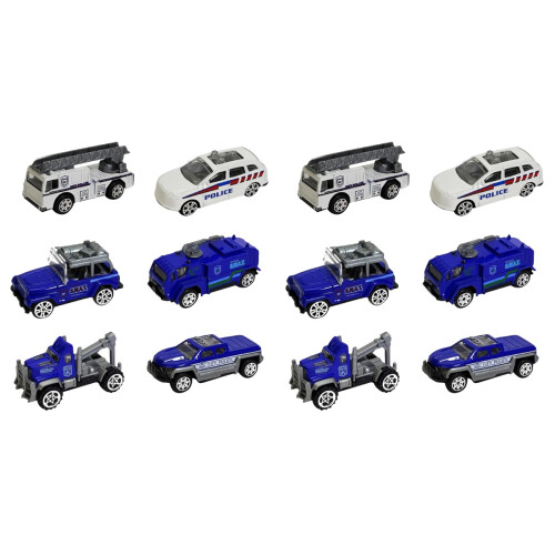 12St Auto Speelgoed Assorti Kleuren Pull Back Batterij 1