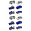 12St Auto Speelgoed Assorti Kleuren Pull Back Batterij 5