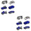 12St Auto Speelgoed Assorti Kleuren Pull Back Batterij 6