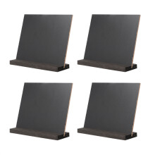 Event Supplies Decor Tabletop Chalkboard Signs Liquid Chalk Compatible Rustic Wood Base Removable Chalkboard For Buffet Table Wedding Reception Party