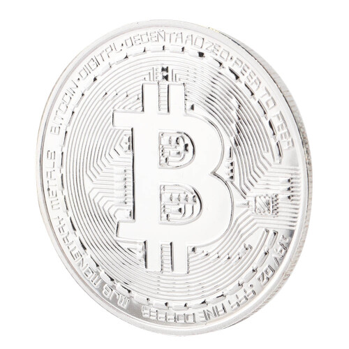Επιχρυσωμένο νόμισμα Bitcoin, συλλεκτικά νομίσματα Blockchain περιορισμένης έκδοσης 1