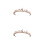2Pz Tiara Dorata in Per Bambina Elegante Per Party 3