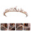 2Pz Tiara Dorata in Per Bambina Elegante Per Party 9