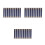 300St Zwarte Interne Flex Frames Handtas Scharnier Accessoires Metaal 9