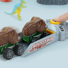 Dinosaurussentransporter, dinosaurusfiguren uit het Jura-tijdperk stimuleren leren en vaardigheidsontwikkeling, educatief en leuk dinosaurusspeelgoed