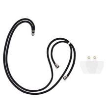 Cordino per telefono alla moda, cinturino da collo regolabile in nylon per la comodità a mani libere, compatibilità universale con smartphone,