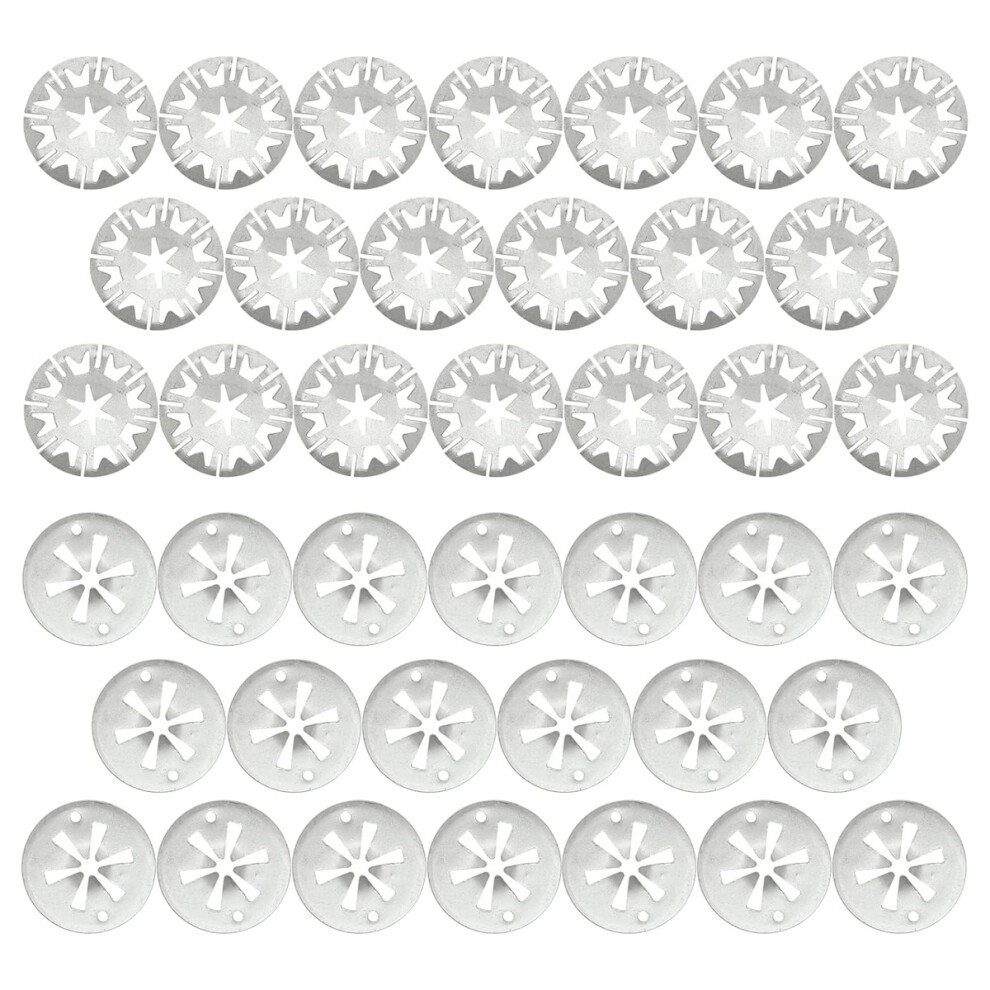 Fastening Clips For Radiator Support, Clamping Washer Clips With Anti-Corrosion Properties For Automotive Use (40Pcs) 9128293985383