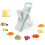 Safe Mandoline Slicer For Kitchen, Multifunction Vegetable Chopper With Adjustable Slice Thickness, Compact Design For Easy Storage And Handling 1