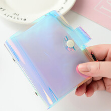 Stijlvol mini-fotoalbum, gemaakt van transparant PVC, met 36 vakjes voor een gastenboek voor bruiloften, verjaardagen en reisverslagen, ideaal voor