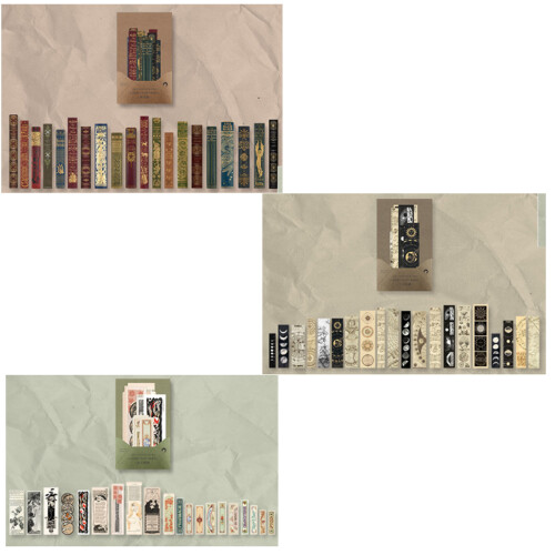Είδη Scrapbooking για την περιπετειώδη ψυχή, Αυτοκόλλητα σφραγίδων ρετρό αισθητικής
