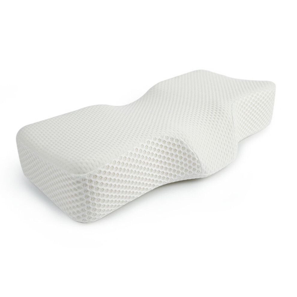 Ergonomic Design Neck Pillow, Adjustable Cervical Memory Foam, Helps Alleviate Neck and Shoulder Pain Relief, Hypoallergenic Memory Foam, Cooling