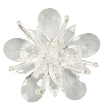 Shining Flowers Shoe Clip - Elegant Detachable Buckle for Wedding Shoes & Heels