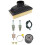 Plastic Air Filter Lawn Mower Engine Parts High Efficiency Air 1