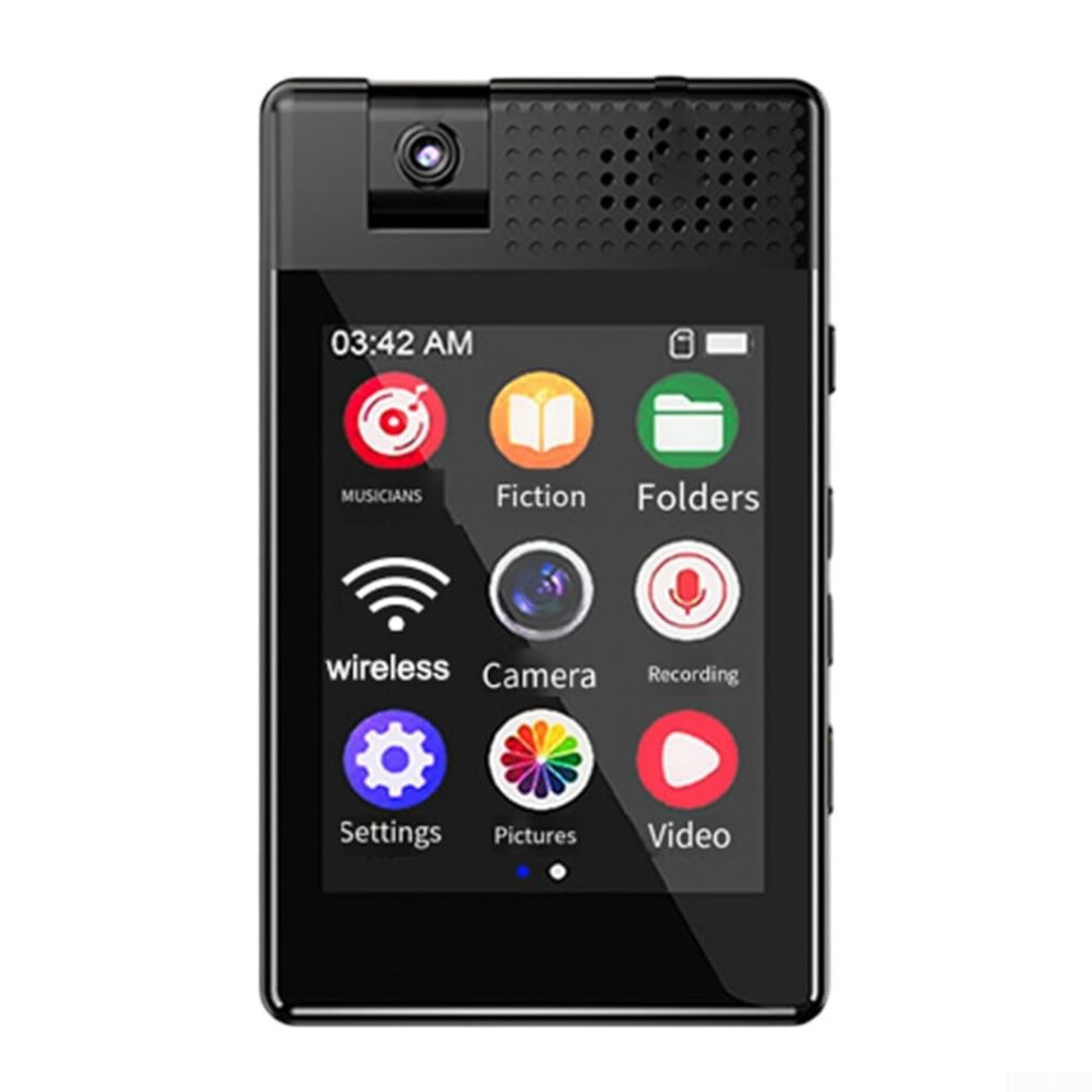 Wireless Mp3 Player 64Gb, 2.5Inch Touch Screen, Hifi Lossless Audio, 180Degree Camera 9426802407259