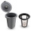 2 Pack Washable Filter Cup Convenient Coffee Pods Reusable 4