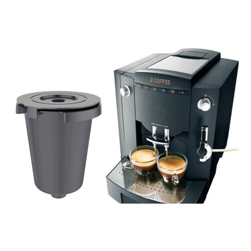 2 Pack Washable Filter Cup Convenient Coffee Pods Reusable 1