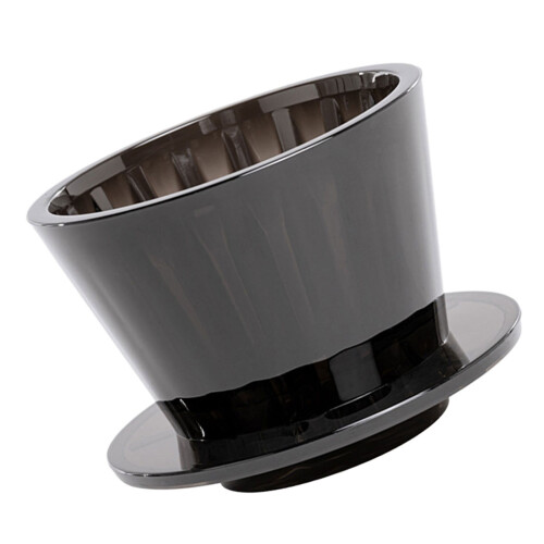 Coffee Dripper Coffee Brewing Tools Hand Drip Reusable-Black