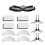 Robot Vacuum Side Brush Filter Roller Brush Mop Pad ABS-B 1