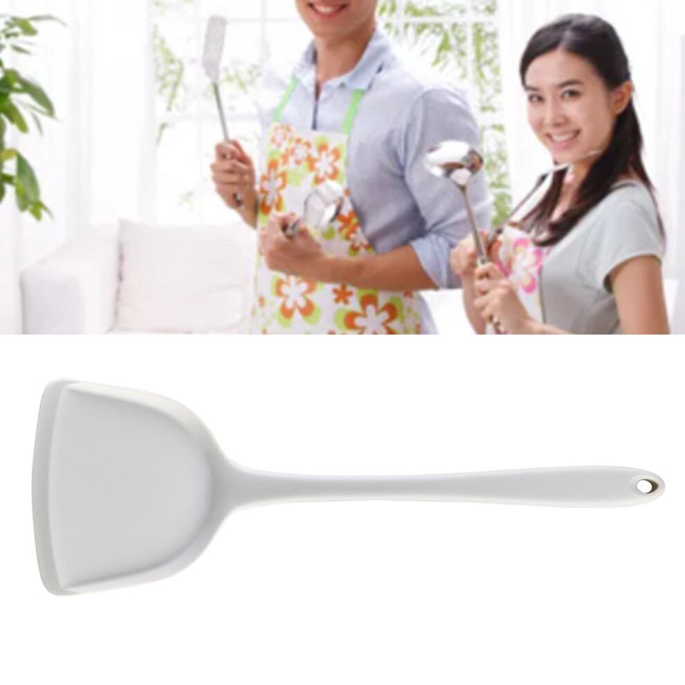 Durable Silicone Spatula Non Stick Heat Resistant Cooking Turner White-image-OPC-PP88MVX-NEW