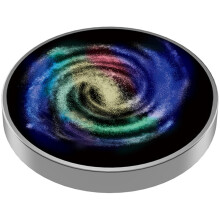 Starry Mini Luminous Stainless Steel Stress Relief Spin Polished Portable Spinning Toy for Adults Children's Birthday Gift Star2 Style2