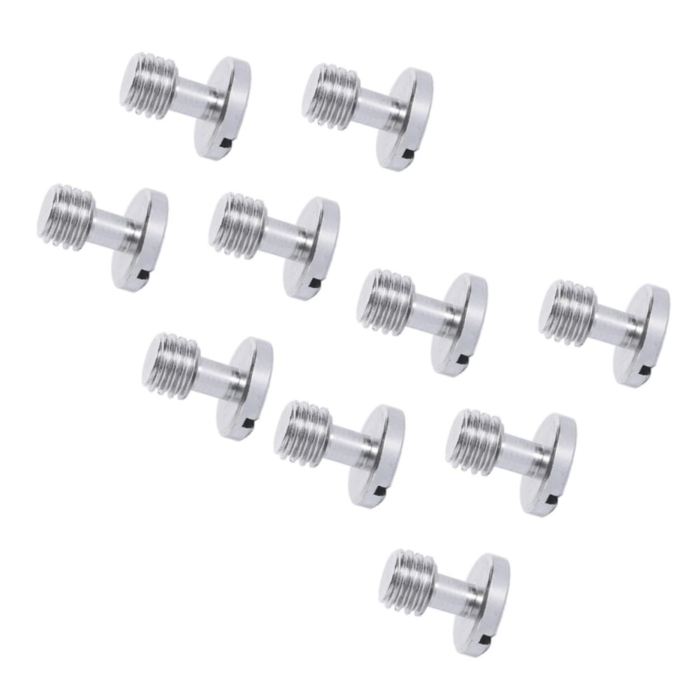 10Pcs Nickel Plated Camera Tripod Mounting Screws Quick Release Design For Rig Accessories 9189345159275
