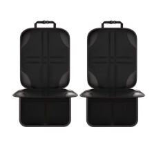 Car Seat Protector Waterproof Child Seat Mat With Pockets, for Citroen Berlingo B9 MK2 II 20082019, Thick Pad Cover, 2 Pcs