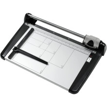 Paper Cutter Rotary Trimmer With Automatic Security Safeguard A4 Size Office School Home Use