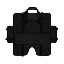 Monitor Carrying Case Protective Adjustable Bag for 2024' Monitors, Travel Storage, Black