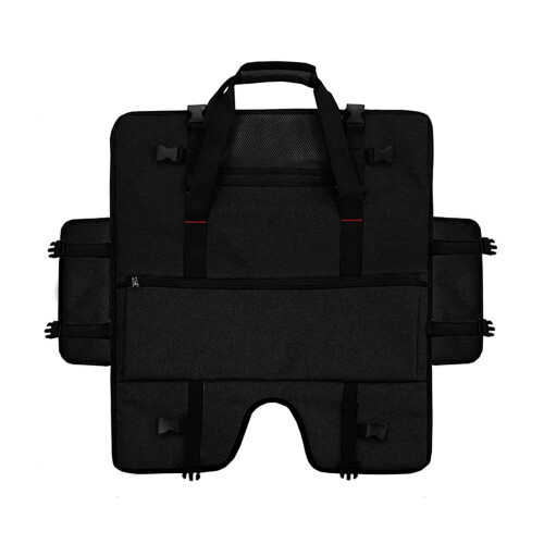 Monitor Carrying Case  Protective Adjustable Bag for 2024' Monitors, Travel Storage, Black