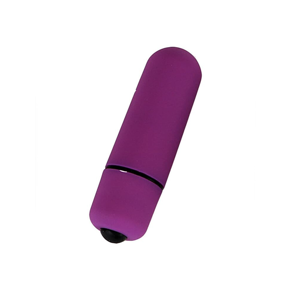 Bullet Vibrator for Women with Powerful Quiet Vibration, Compact Travel Size Mini Massage Ball Purple