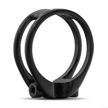 Bike Seatpost Clamp Ultralight Carbon Fiber 31.8/34.9 Mm, T800 Material, 56 g, Black