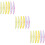 18Stk Lineale Obstmotive Kinder Geschenk 9