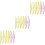 18Stk Lineale Obstmotive Kinder Geschenk 5