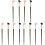 12Stk Kosmetikpinsel Set Mit Und Lidschatten, Farben 4
