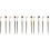 12Stk Kosmetikpinsel Set Mit Und Lidschatten, Farben 6