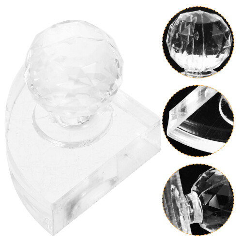 2Pcs Clear Cosmetic Pressing Stamper Accurate Eye Shadow Blusher Tool 2