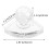 2Pcs Clear Cosmetic Pressing Stamper Accurate Eye Shadow Blusher Tool 11