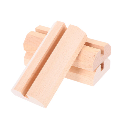 9Ud Soportes De Madera Estables Para Carteles De 1