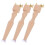 15Pièces Support Broderie Bois Multi Taille Réglable Pieds De Table 3