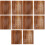 5 Prensa Plantas Madera Marrón Herramientas DIY Hogar 9