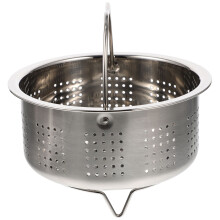 3Ud Soporte Vaporera De Acero Inoxidable Plata Para Cocina Y Vegetales