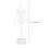 2Ud Maniquí Plástico Mini Ajustable Para Mostrar Ropa En Hogar 3