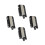 4Ud Kit Manijas ABS Beige Para Guanteras De Auto Con Cómodo 5