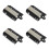 4Ud Kit Manijas ABS Beige Para Guanteras De Auto Con Cómodo 4