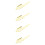 4Ud Cucharas Decorativas Doradas De Acero Inoxidable Hogar 8